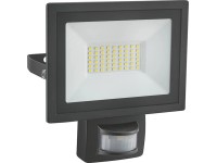 LED reflektor se senzorem černý, 21 W, 1880 lm, 18,5 x 16 x 6,5 cm