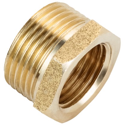 LUX-TOOLS Mosazná redukce 18,6 mm (RP 1/2") x 26,4 mm (R 3/4")