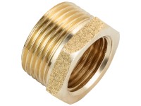 LUX-TOOLS Mosazná redukce 18,6 mm (RP 1/2 LUX-TOOLS Mosazná redukce 18,6 mm (RP 1/2