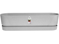 elho Květináč Greenville Lang betonově šedý, 70 x 18 x 19 cm