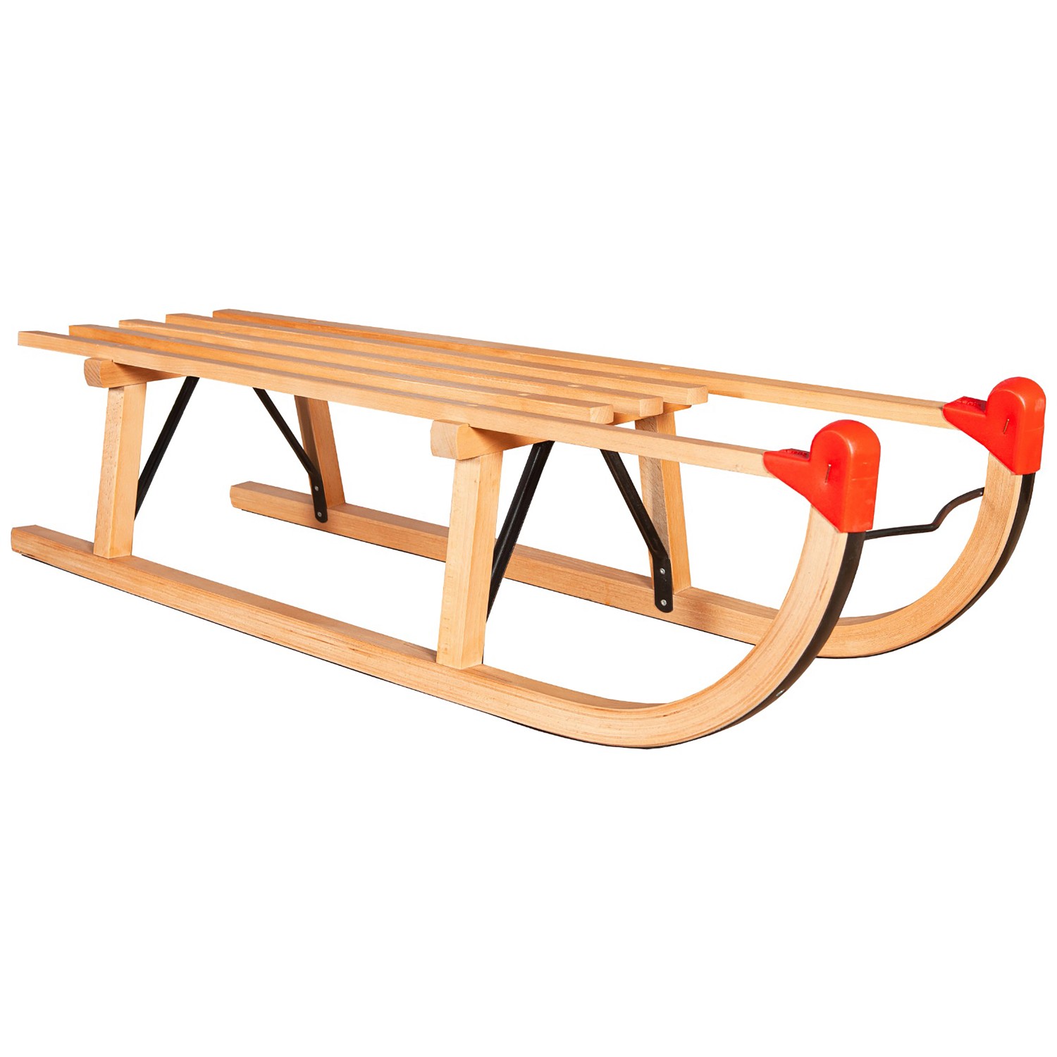 Rudisport Sáňky dřevěné Davos 90 cm