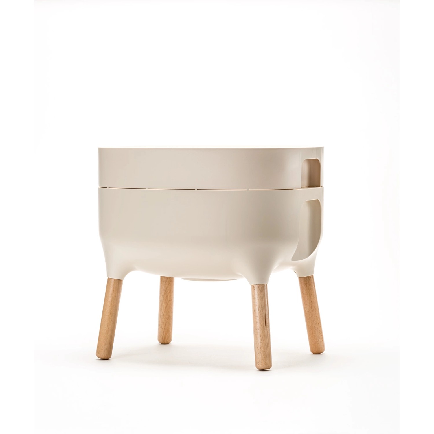 Plastia Nízká pěstební nádoba Urbalive, slonová kost, 48 x 50,5 x 38 cm