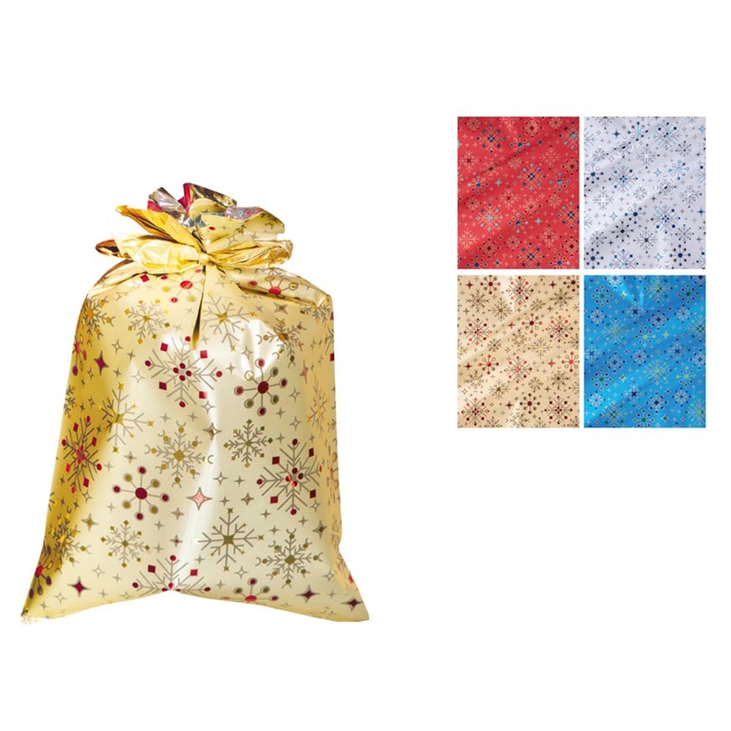 MFP Vánoční sáček Crystal různé 16 x 25 cm, 1 ks