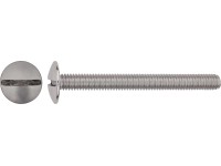 Korčekový šroub s půlkulatou hlavou PZ bíle pozinkovaný M4 x 16 mm, 12 ks