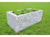 Scherf Gabionový vyvýšený záhon, 80 x 100 x 100 cm