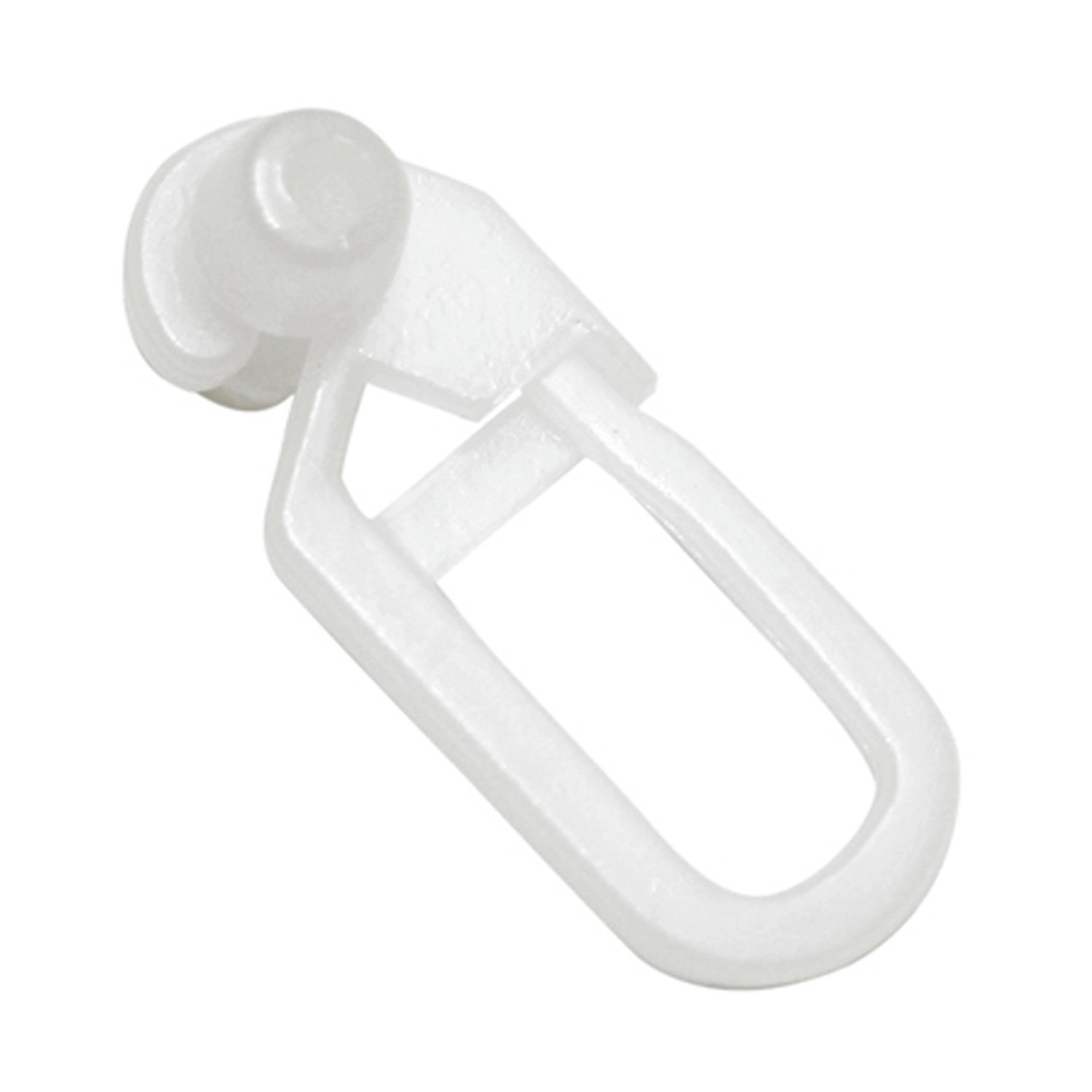 Gardinia Háčky s jezdcem pro záclonové tyče Paros bílé 20 ks