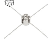 Conacord Křížová svorka, nerezová ocel, 3 mm Conacord Křížová svorka, nerezová ocel, 3 mm