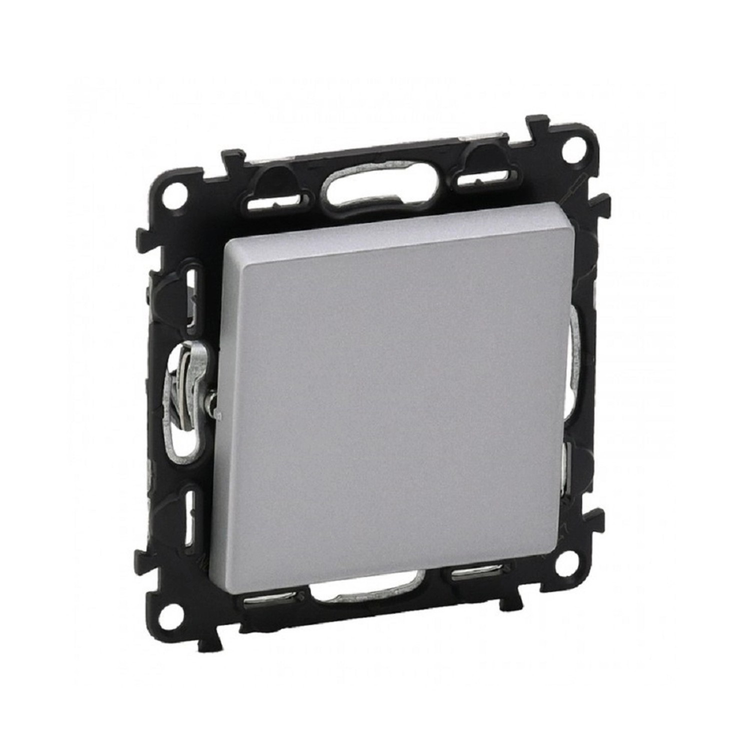 Legrand Střídavý přepínač č. 6 Valena Life, 10 AX - 250 V, hliníková