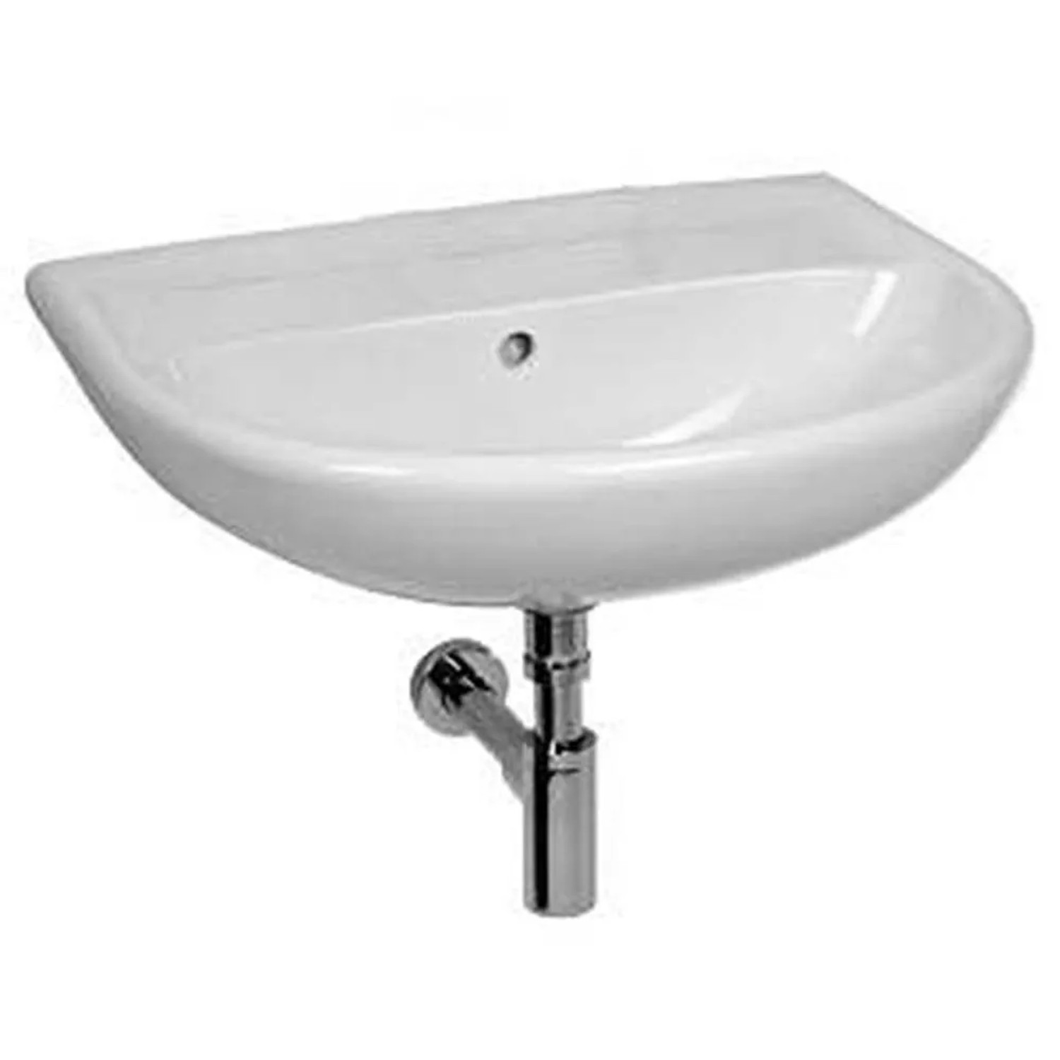 JIKA Umyvadlo LYRA PLUS bez otvoru, 550 x 450 x 195 mm