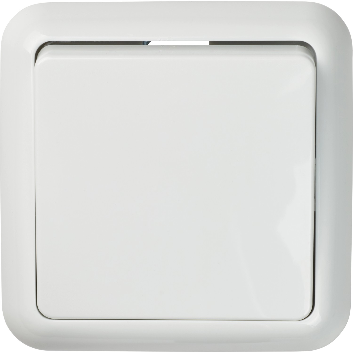 OBI Vypínač/přepínač Penelope polárně bílý včetně rámečku