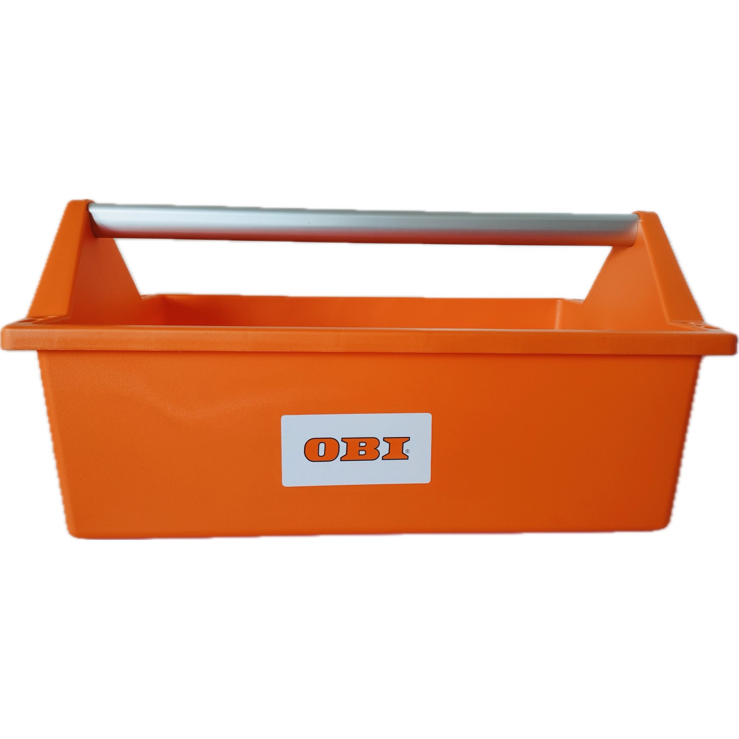 OBI Přenoska na nářadí s hliníkovou rukojetí, oranžová,  23,1 x 49,6 x 29,6 cm