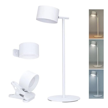 SOLIGHT LED nabíjecí lampa 3v1 4W 280lm 3000-6500K bílá 32 x 12 x 14 cm