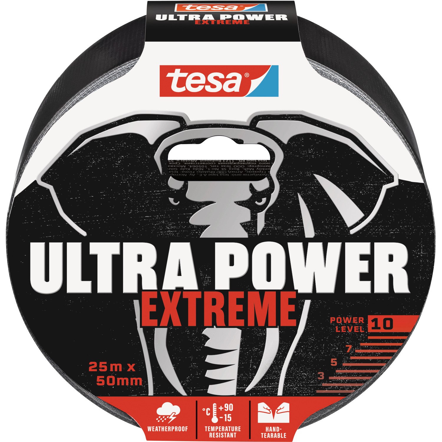 Tesa Ultra Power Extreme - opravná textilní páska - 50 mm x 25 m