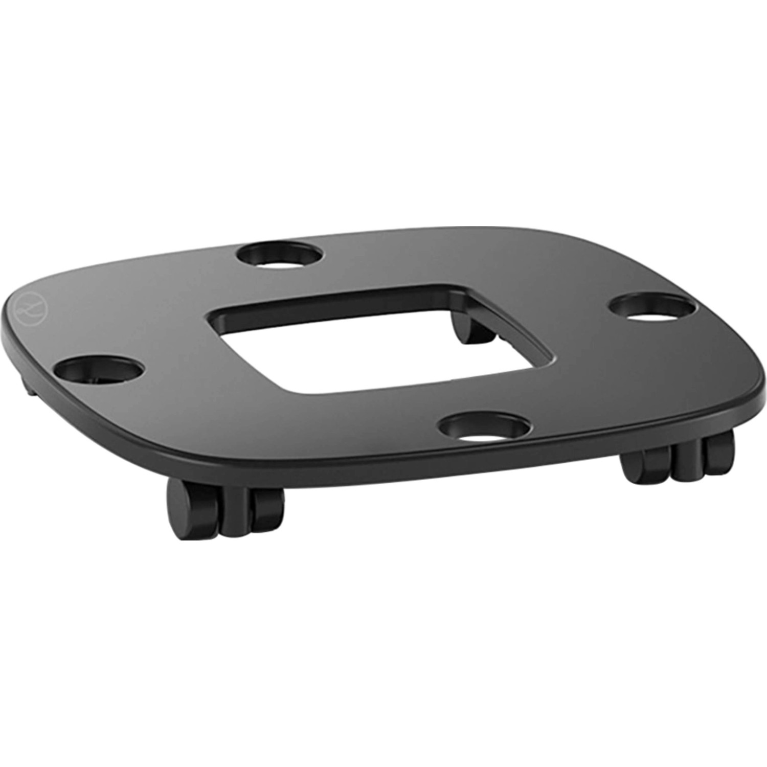 Lechuza Podstavec pod květináč s kolečky Pila, černá, pr. 30,5 cm