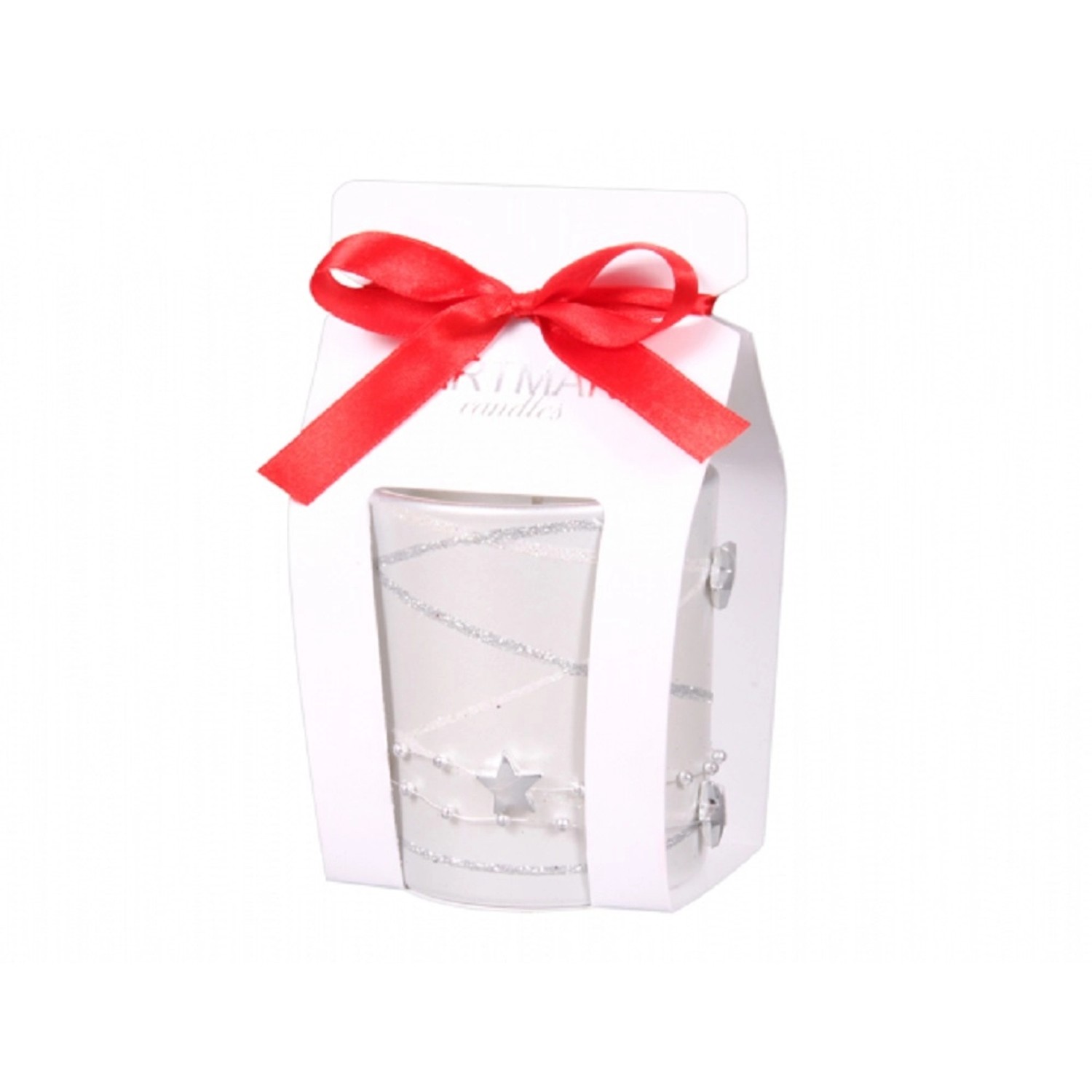 Artman Candles Vonná svíčka ve skle GIRLANDA bílá 130 g