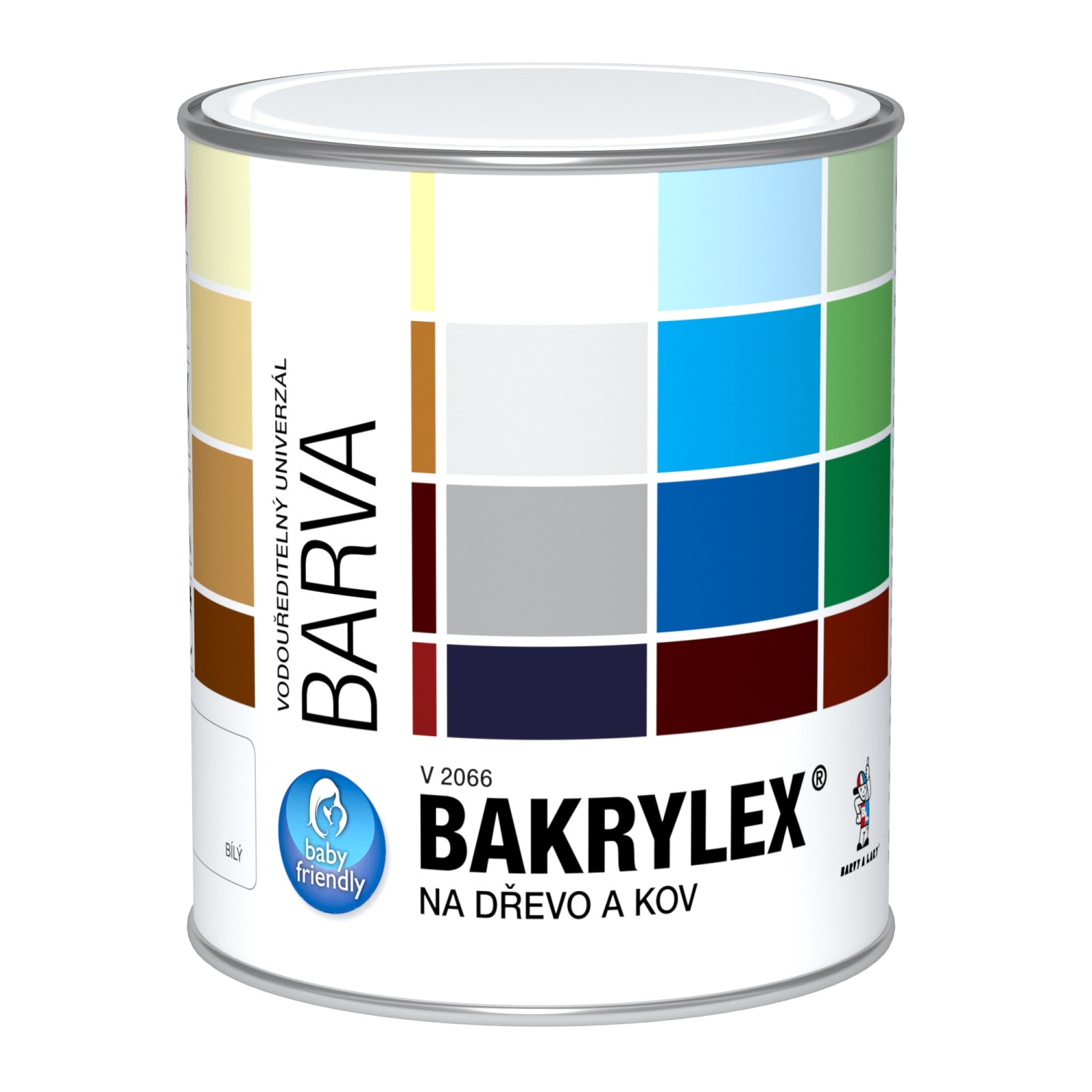 Bakrylex mat 0100 bílý 0,7kg