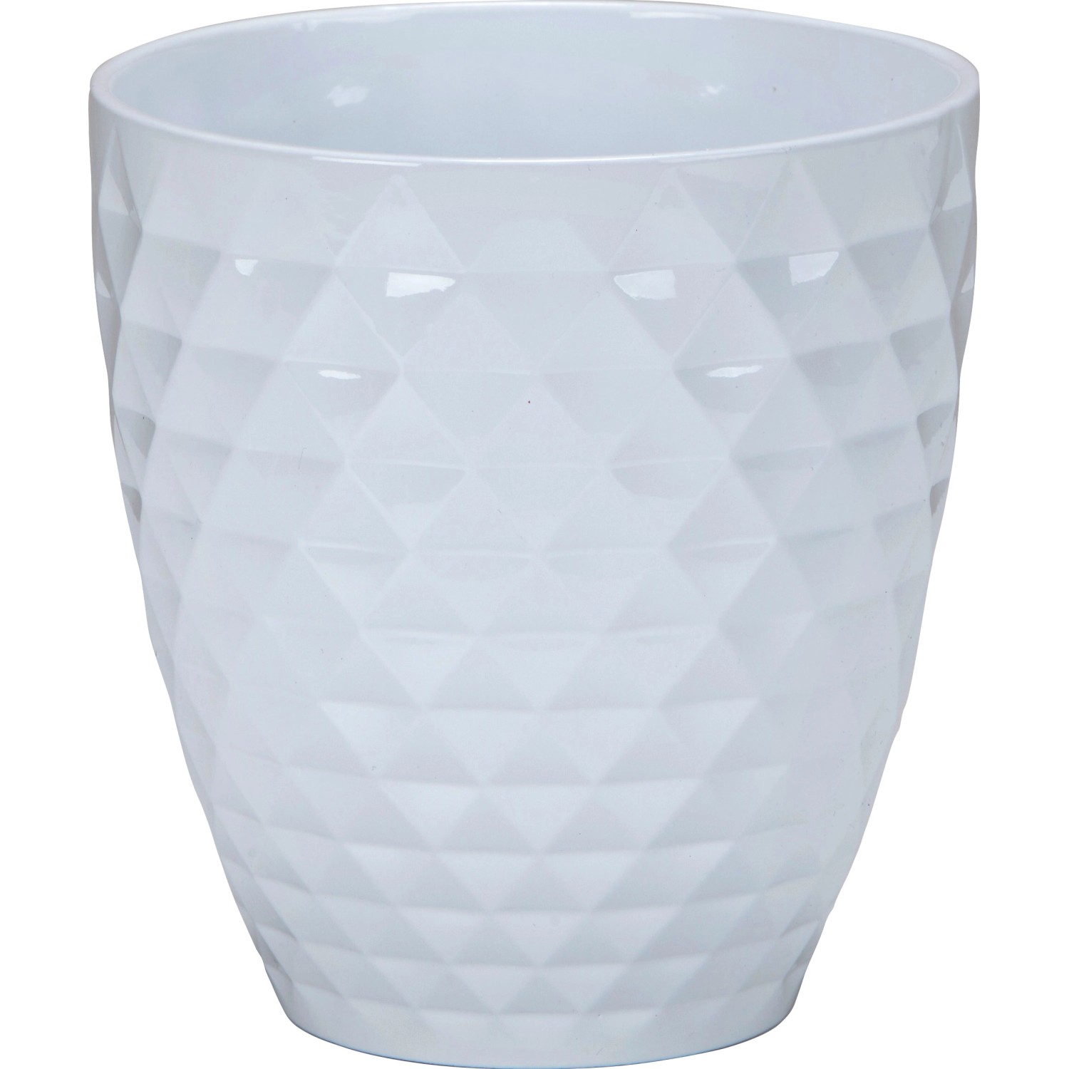 Scheurich Obal na orchideje 632 Alaska bílý průměr 12 cm