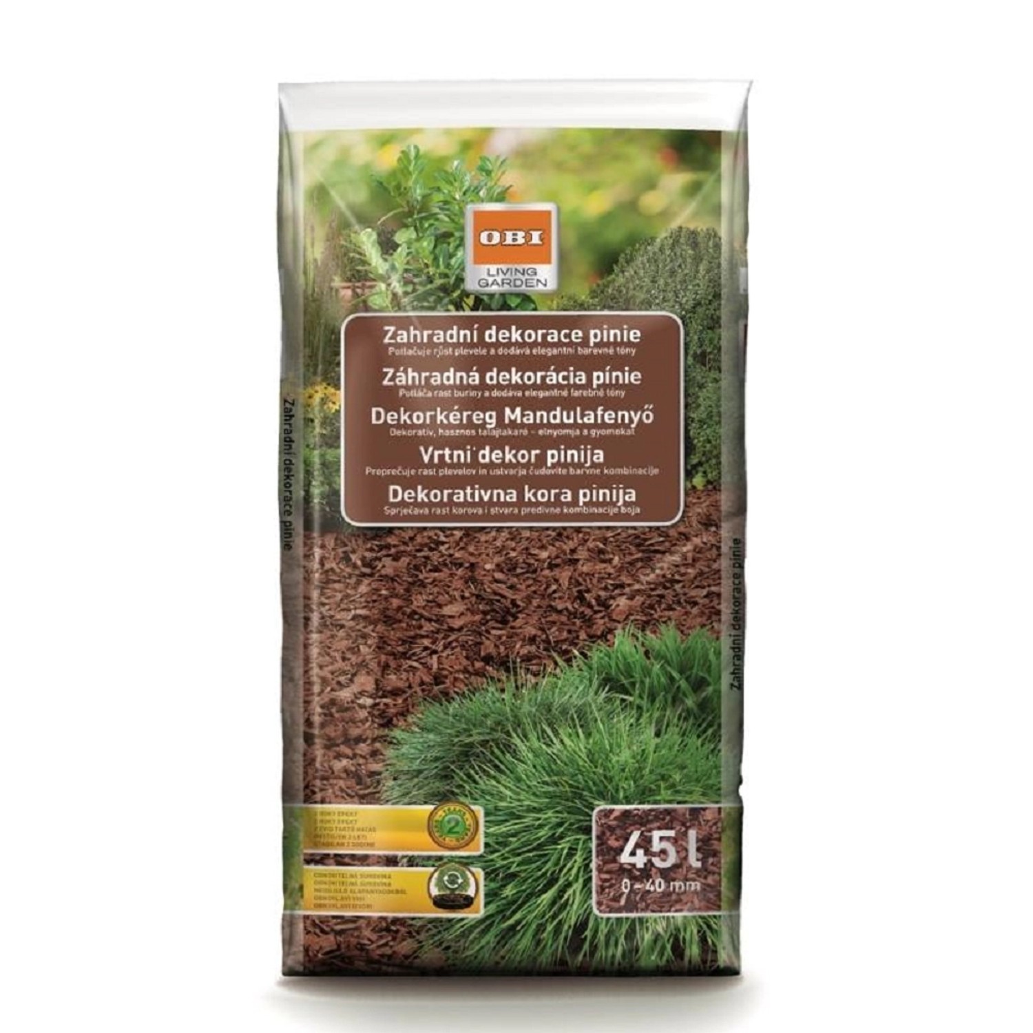 OBI Zahradní dekorace pinie 45 l