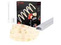 Briloner LED pásek samolepicí teplá bílá, doplňková sada, 4 m