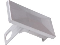 Floraworld Náhradní krytka Premium plast stříbrná 60 x 40 mm