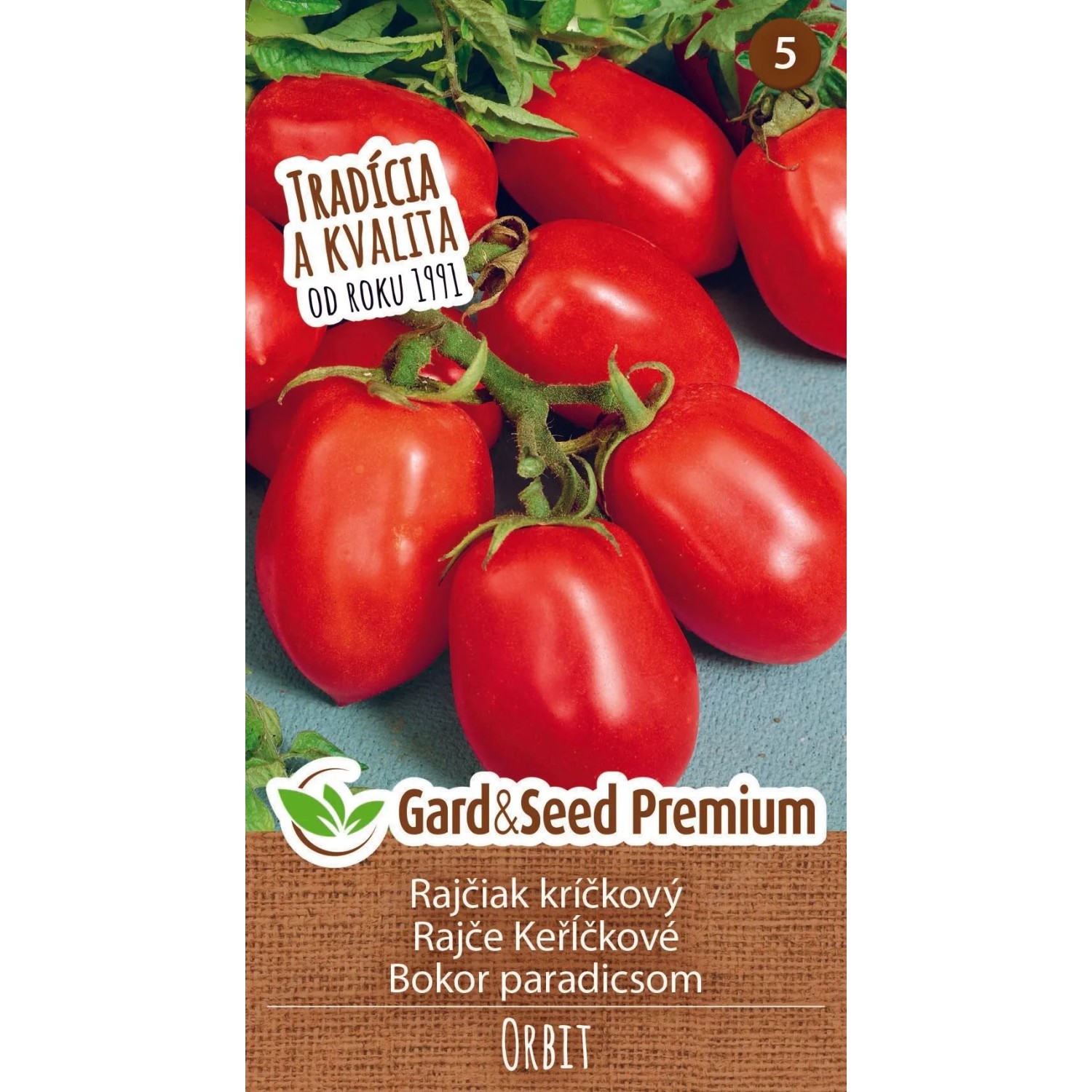 GardenSeed Premium Semínka Rajče keříčkové Orbit
