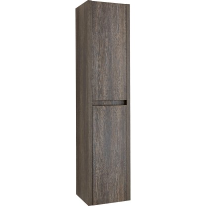 OBI Vysoká skříň Grado tmavě hnědá
