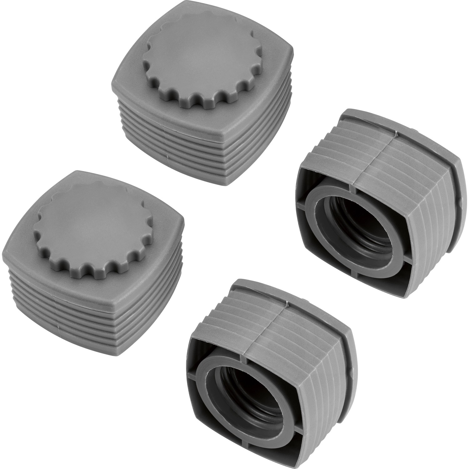 Náhradní krytky nohou pro zahradní stůl Harris, 4 ks