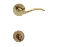 COBRA Rozetové kování Kristina - R WC, česaný bronz