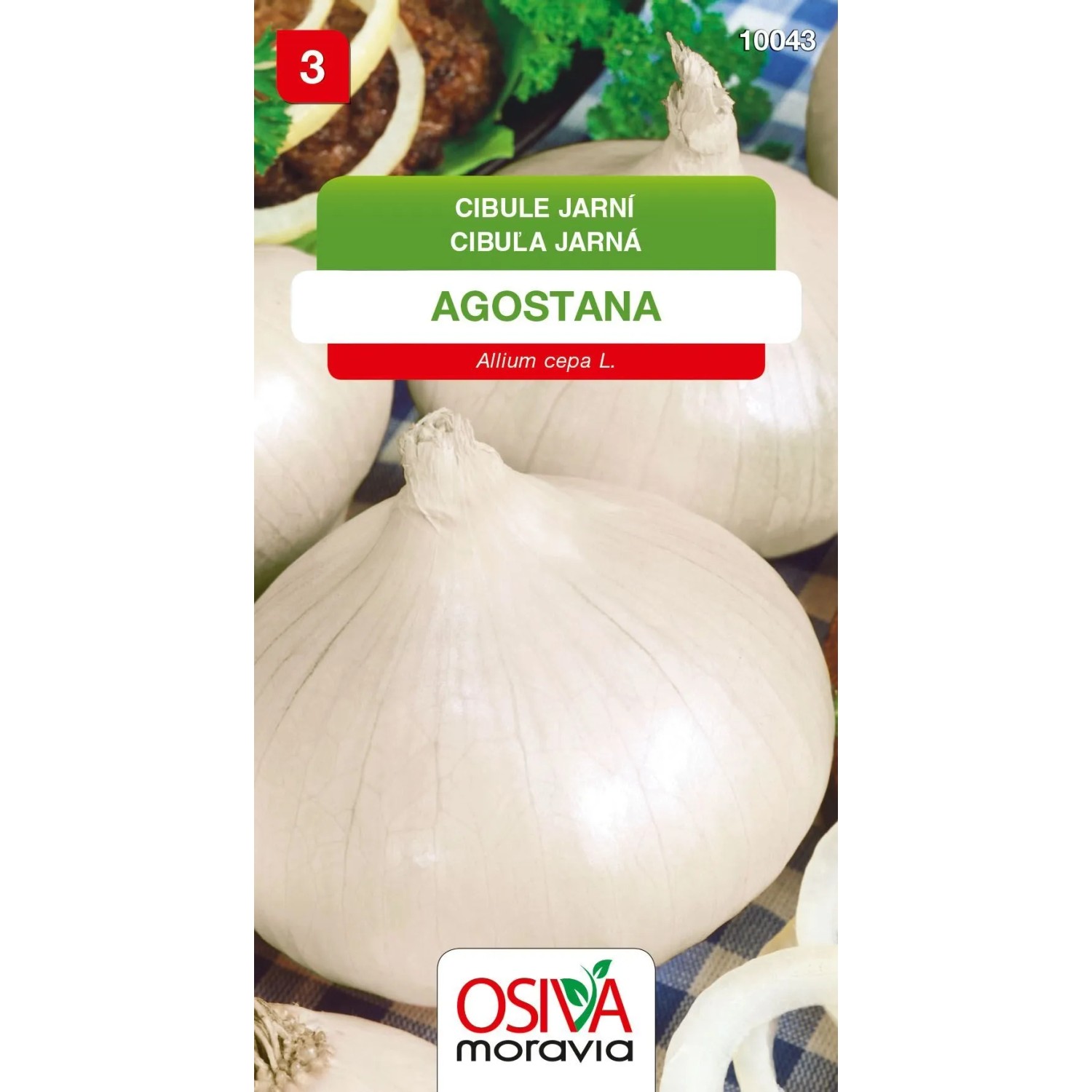 Semínka Cibule jarní Agostana (Allium cepa L.)
