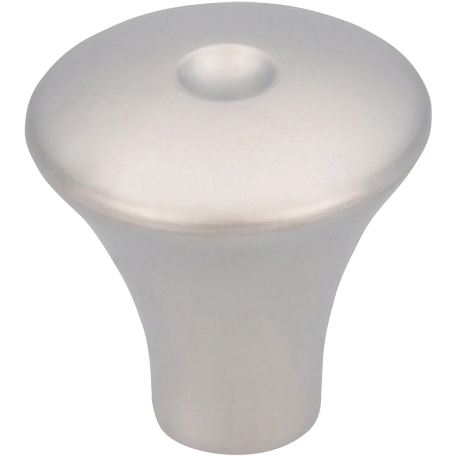Siro Nábytkový knoflík 1503 kovový niklové barvy matný průměr 24 mm
