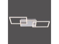 Just Light. Stropní LED svítidlo Iven, 3000 K, ocel, 7,3 x 75 x 45 cm Just Light. Stropní LED svítidlo Iven, 3000 K, ocel, 7,3 x 75 x 45 cm