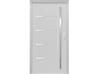 SPLENDOOR Vchodové dveře ThermoSpace OSLO PRIME šedá 100 L