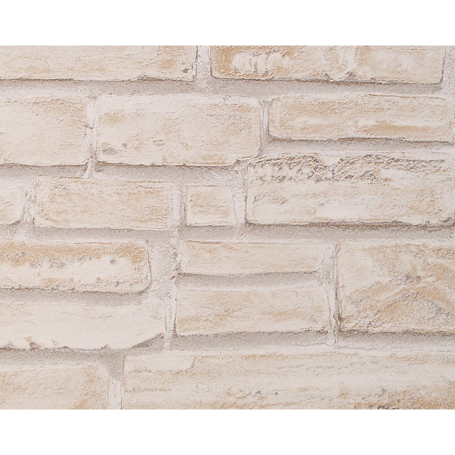 A. S. Creation Tapeta vinylová DECORA NATUR 4 Cihla béžovo-bílá