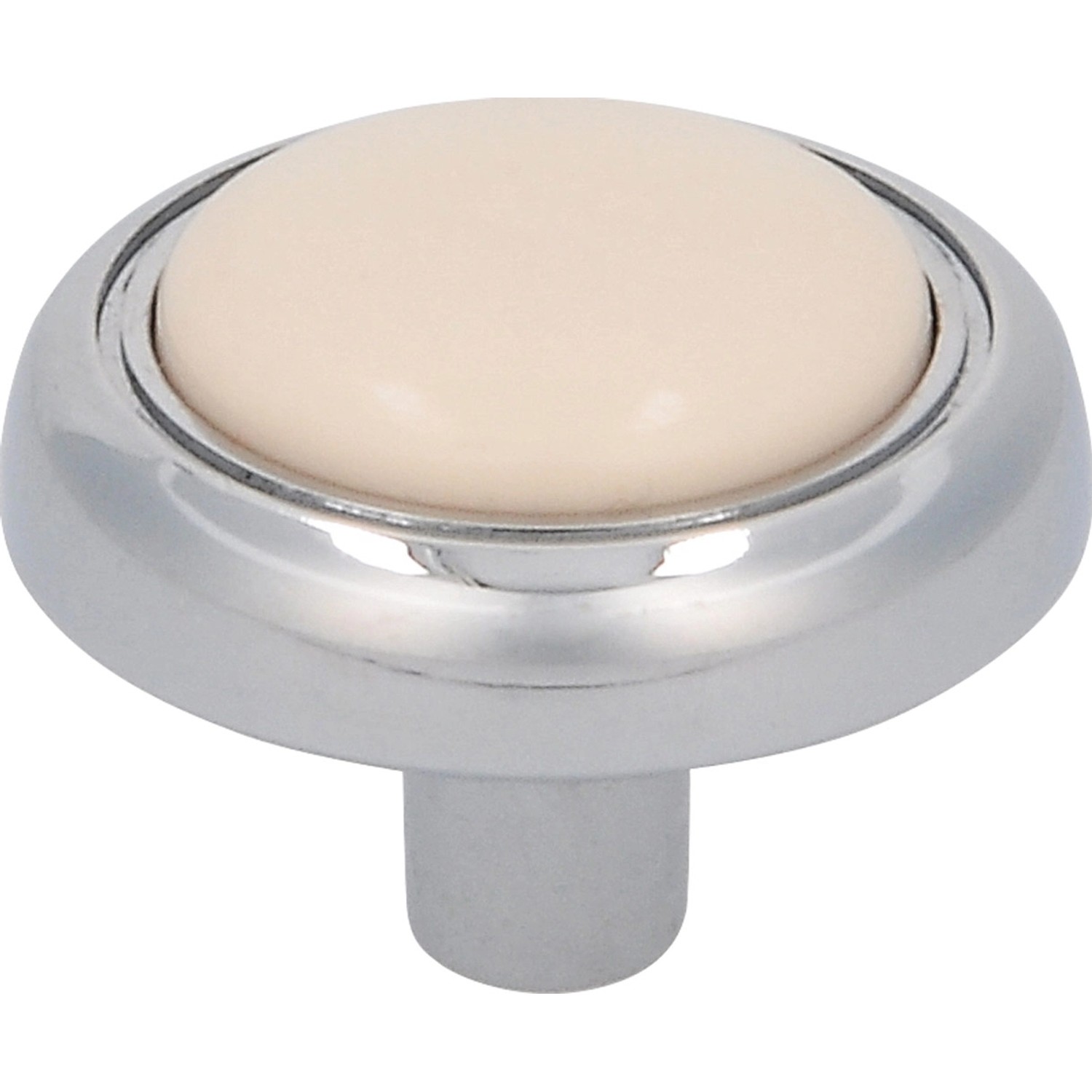 Siro Nábytkový knoflík, retro design, leskle chromovaný, průměr 30 mm