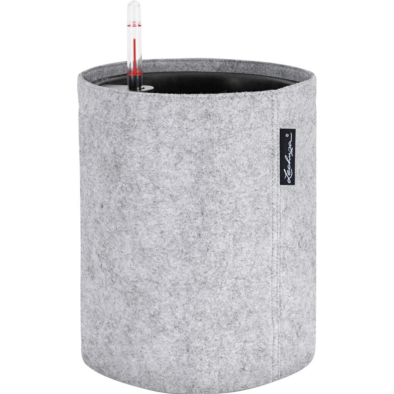 Lechuza Květináč Trendcover 23, Felt Light Natural, pr. 23 x 26,5 cm