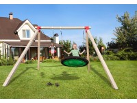 Weka Houpačka Tabaluga 816 s houpacím hnízdem, přírod./červ., 340 x 290 x 240 cm Weka Houpačka Tabaluga 816 s houpacím hnízdem, přírod./červ., 340 x 290 x 240 cm