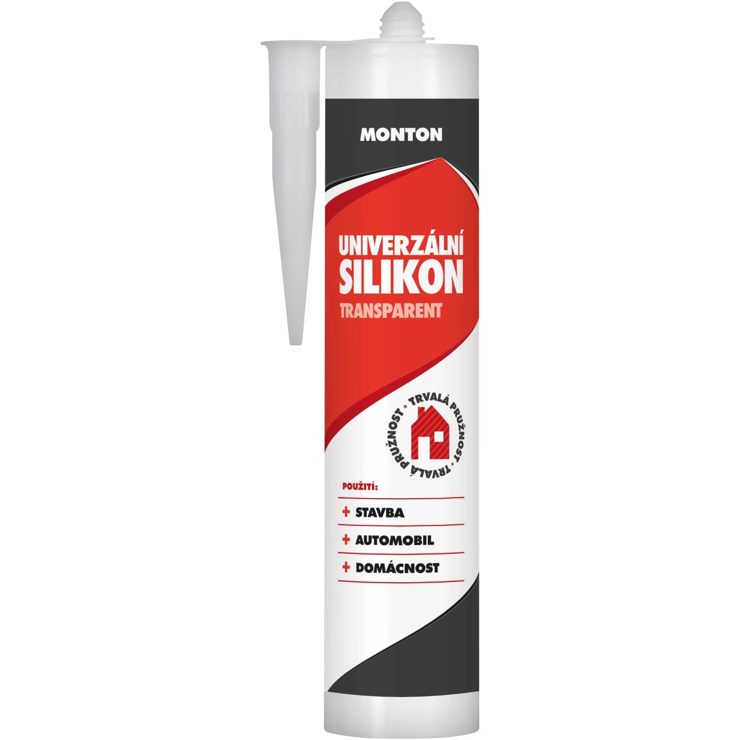 MONTON Univerzální silikon bílý 310 ml