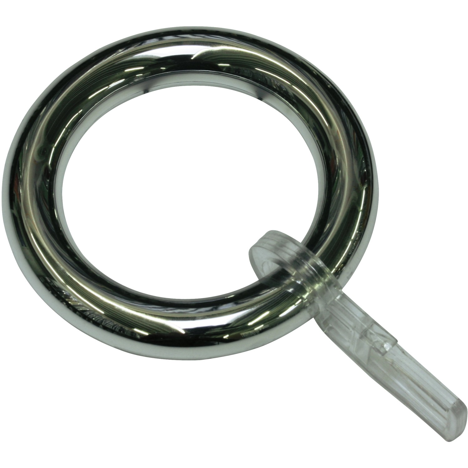 Gardinia Záclonové kroužky chromové, 10 ks