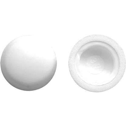 Sarei Sada krytek šroubů do parapetu, bílá, 12 ks, pr. 11,5 mm