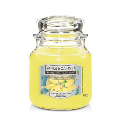 Yankee Candle Home Inspiration Svíčka ve skle střední Lemon-Lime Popsicle 340 g