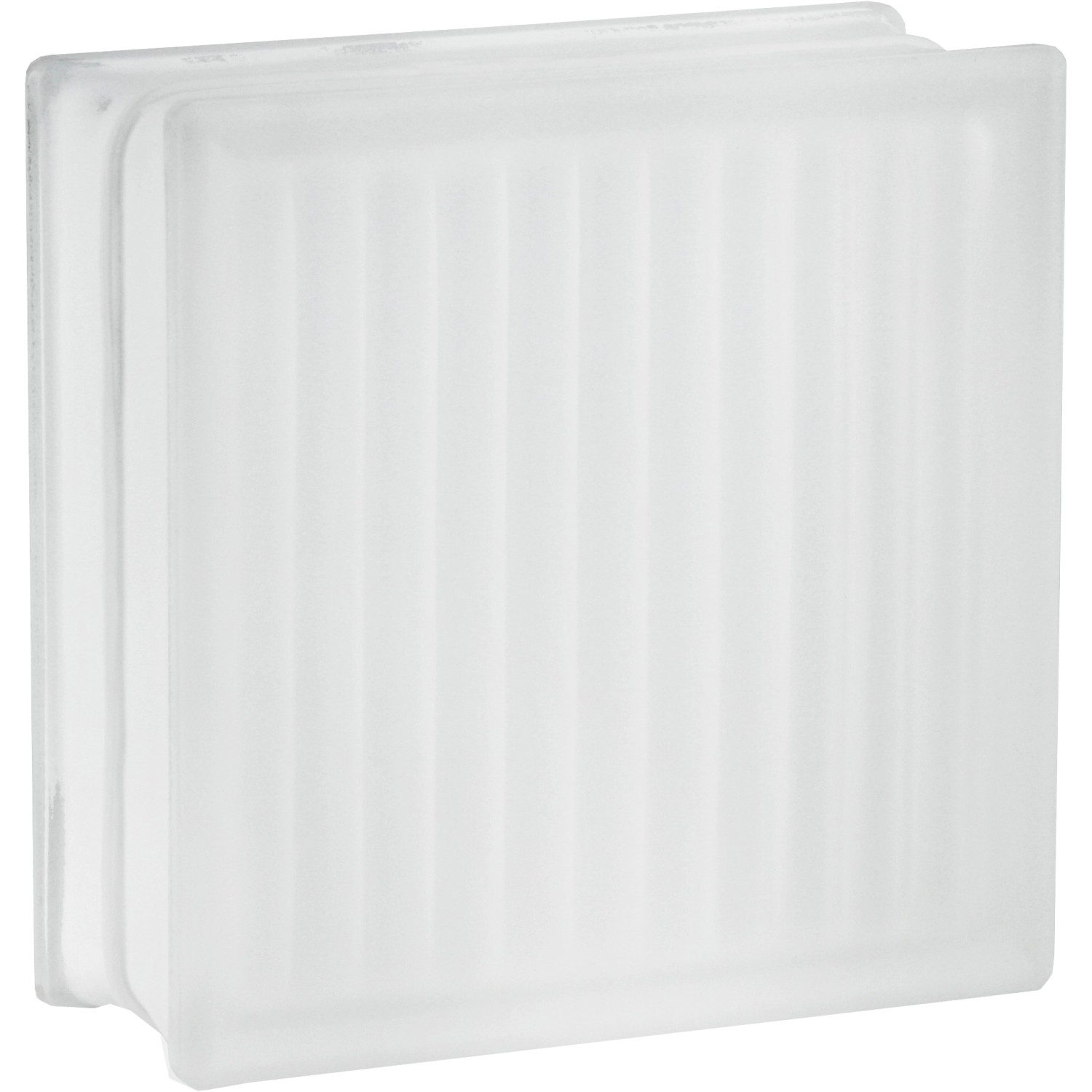 Fuchs Design Luxfera Crossed mléčné sklo, bílá, 19 x 19 x 8 cm