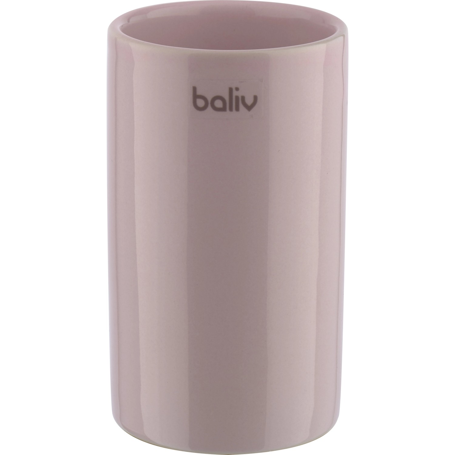baliv Kelímek na zubní kartáčky keramický růžový