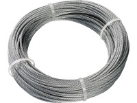 LUX-TOOLS Drátěné lano pozinkovaná ocel, pr. 2 mm x 30 m