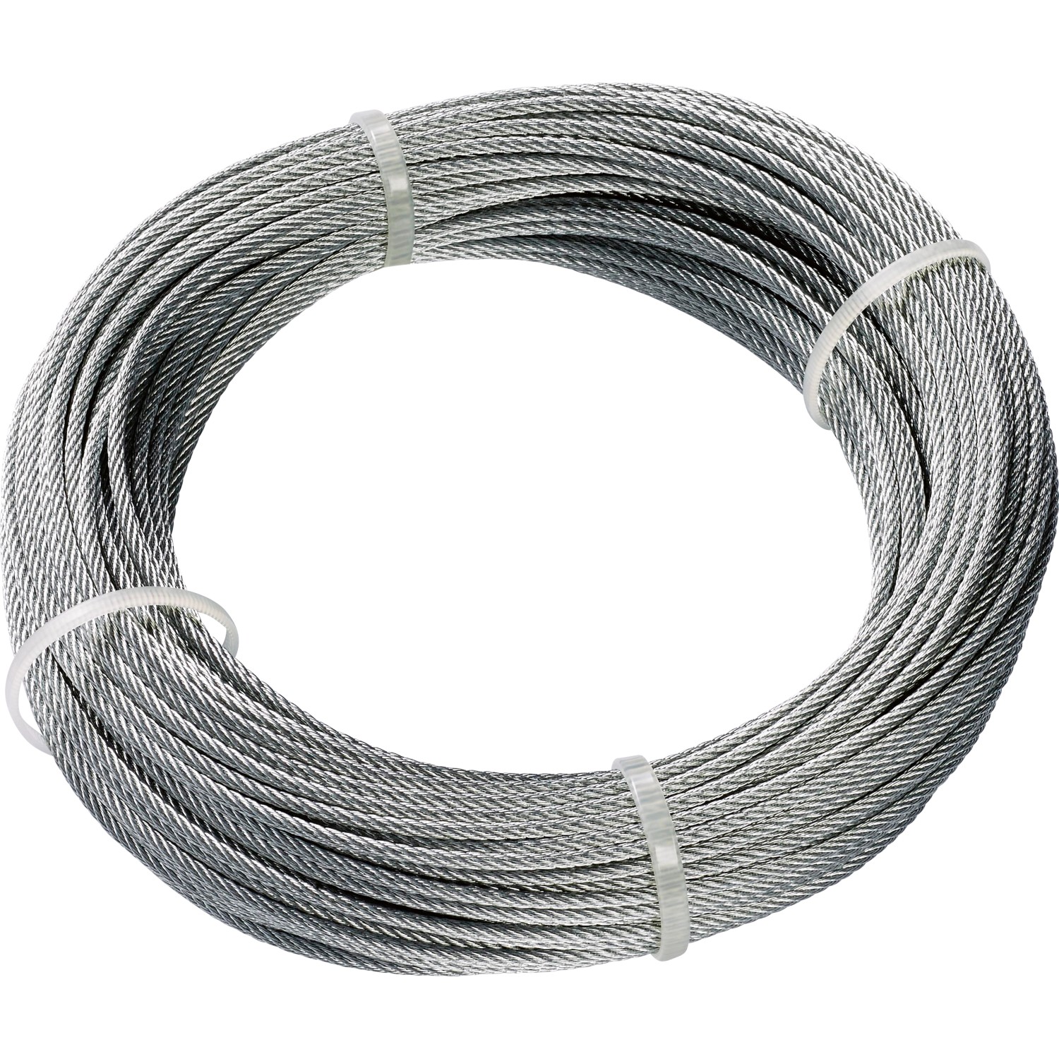 LUX-TOOLS Drátěné lano pozinkovaná ocel, pr. 2 mm x 30 m