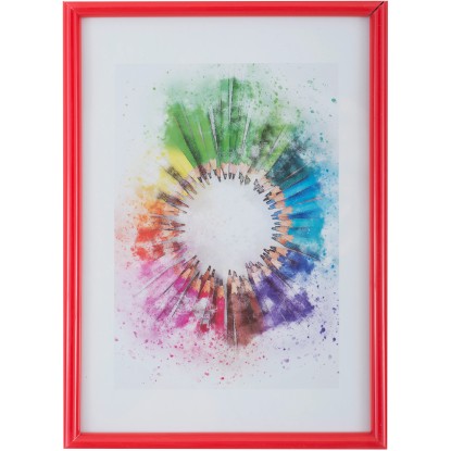 Bondecor Fotorámeček plastový FAST červený 40 x 50 cm