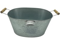 Boltze Chladicí kyblík na šampaňské stříbrný 17 x 26 x 35 cm