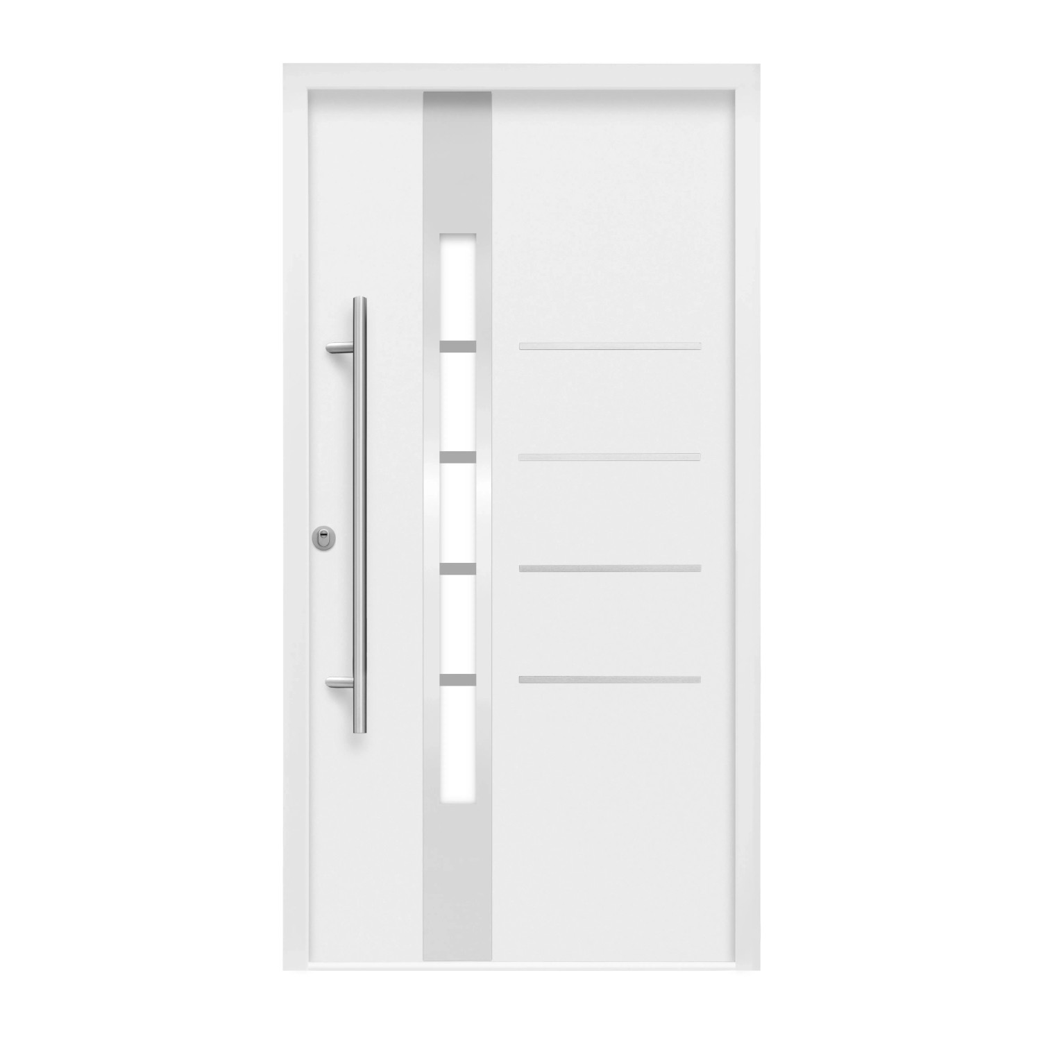 Splendoor Bezpečnostní dveře ThermoSpace Berlin, RC2, bílé, 100 L
