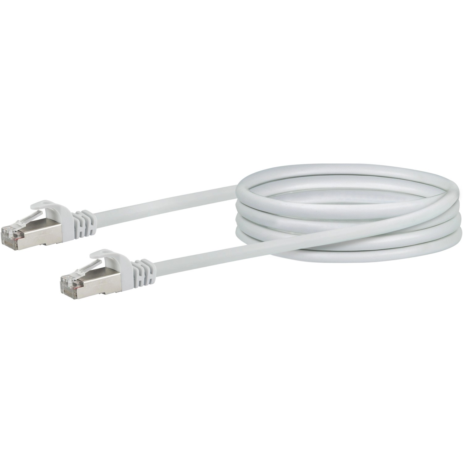 Schwaiger Síťový kabel CAT 6 (SF/UTP) konektor RJ45 > konektor RJ45 50 cm bílý