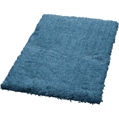 Koupelnová předložka tmavě modrá 85 x 55 cm