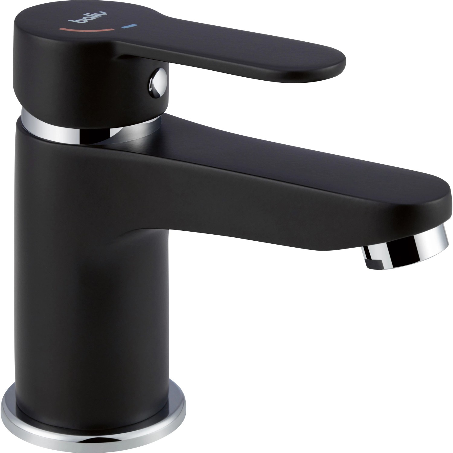 baliv Páková umyvadlová baterie WT-5891, matná černá